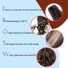 Prettyshop 50 cm Hair Piece Braid Ponytail Hair Extension Voluminous