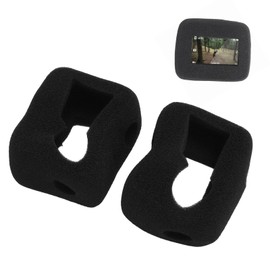 Wind Slayer Housing for Osmo Action 4 Action 3, Pack of 2 Action Camera Windscreen Cover Housing Frame Housing, Profession Elle Noise Reduction Foam Windslayer