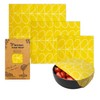 StyleC Beeswax Set of 3 Reusable Biodegradable Plastic Alternatives Storage