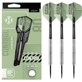 Harrows Control Parallel 80% Tungsten Steel Tip Darts Set (22, Grams)