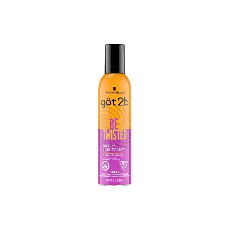 got2b Be Twisted Air Dry Curl Foam, 226 gramos