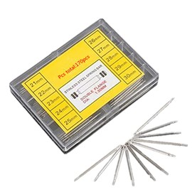 Ximkee 170 Pcs 21-30mm Watch Band Spring Bars Strap Link Pins Watchmaker Tool