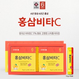 Cheonjemyeong Red Ginseng Vitamin C 100 Packets / 천제명 홍삼비타민C 100포