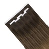 Easyouth #1 Remy Tape-In Real Hair Extensions, Straight, 60 cm,