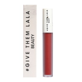 GIVE THEM LALA Matte Lipstick - Hydromatte Liquid Lipstick For Women - Satin Soft, Non-Drying Finish - Lightweight and Long Lasting Lipstick - Cruelty Free Lip Makeup (Boy, Bye)
