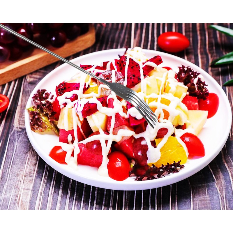 Telescopic Extendable Extending Fork 63cm Long Stainless Stee