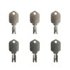 6X Forklift Key 1430 166 keys replacement for Hyster/Caterpillar/Yale
