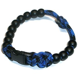 RedVex Pace Counter Bead Bracelet - (ungutted paracord model) - Choose Your Color and Size - Customization Available