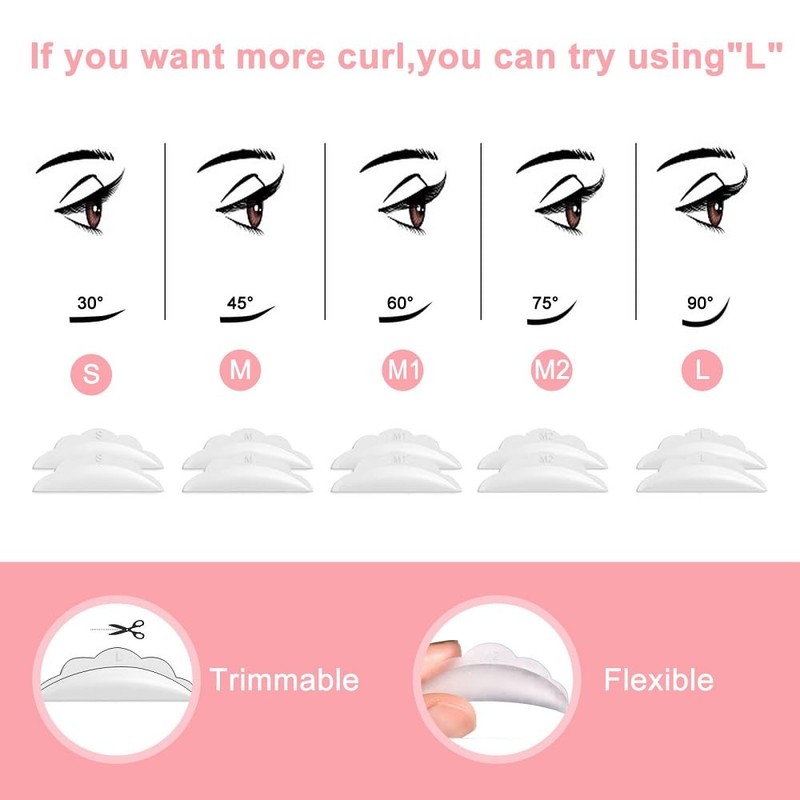 Bestauty Professional Lash Lift Kit, Eyelash Perm Kit, Tools for