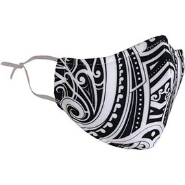 Stay Safe Reusable Face Mask Protection Washable Mouth & Nose Shield Breathable Anti Smoke Pollution Bike Motorcycle Sport (Maori)