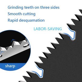 MEPEREZ 14 inch folding saw, sharper blades, outdoor and camping saws, hunting/bone saws, handling firewood, fire pit lumber, lawn and garden work, pruning trees and shrubs, easy to use and store