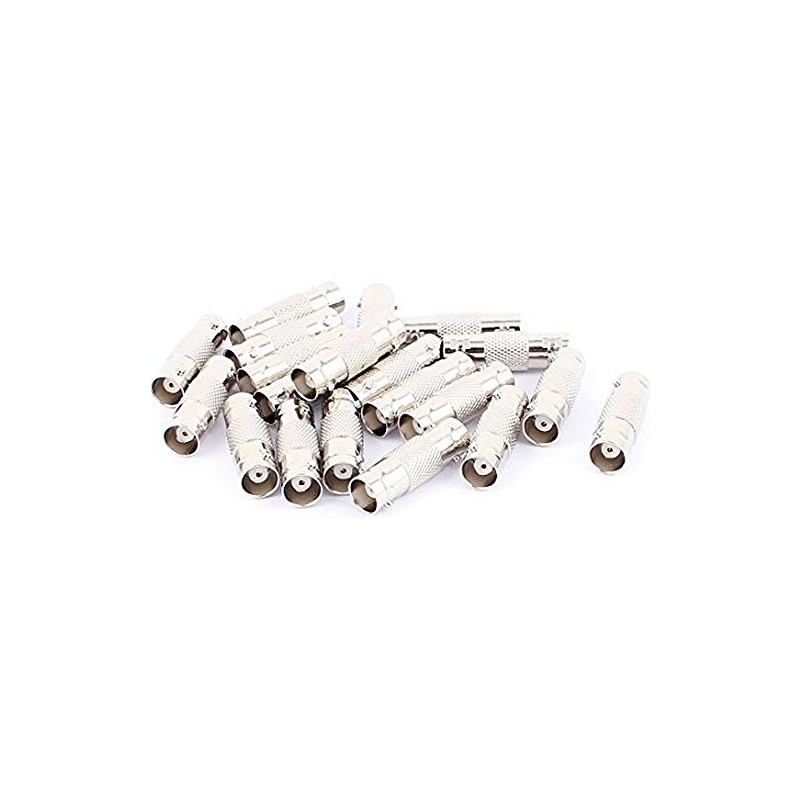 20Pcs CCTV Security BNC Female to BNC Female Coaxial Coupler