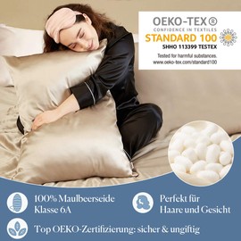 Mommesilk pillow case mulberry silk pillowcase 1 piece with envelope closure hair care 19 momme silk packaging multi-way, 40x80cm