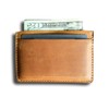 Handmade Leather Card Holder Slim Wallet for Men or Women