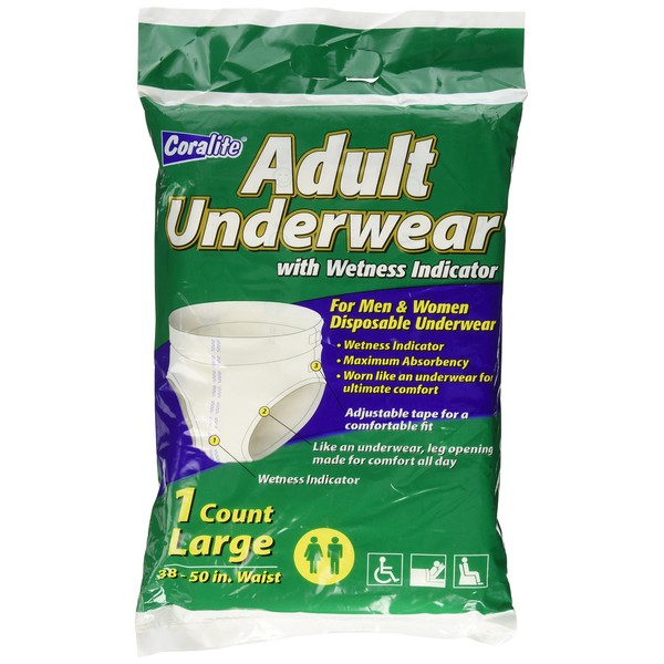Adult Size Large Disposable Underwear
