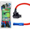 BioFuse 12V Low Profile Mini 25 Piece Add-a-Circuit Car Fuse