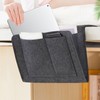 Fiacvrs Bedside Storage Pocket, Home Sofa Desk Bed Storage Bag,