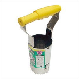 GARDEN HELPER Stainless Steel Hole Cutter 2.4 inches (60 mm) HC-60S