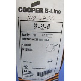 Bridle Ring, Steel, Zinc Plated