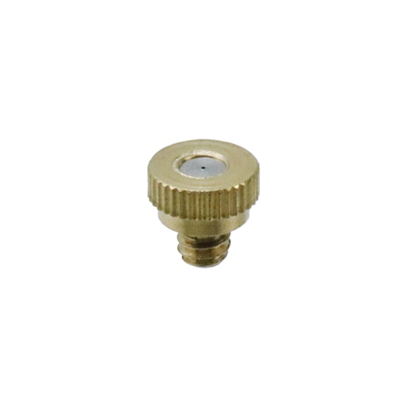 Savagrow 10Pcs Garden Misting System Brass Mist Nozzle 0.4mm Orifice