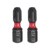 HARFINGTON 2pcs PZ3 Pozi Screwdriver Bit 1/4" Hex Shank 25mm/1"