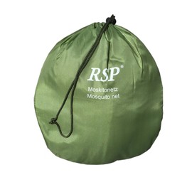 RSP Travel – Zanzariera XXL per Letti matrimoniali o Singoli, Moskitonetz Das Exklusives für Doppelbett, Verde Oliva, 0.60 x 2.5 x 12.5 m