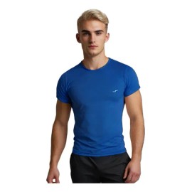 5 Playeras Deportivas Cuello Redondo Dry Fit Gym Hombre