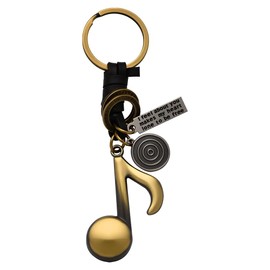 Music Note Keychain Gifts for Music Lovers Students Teachers Gifts for Graduation Christmas Birthday Gift Singers Musicians Key Rings Charms for Bags Wallet Handbags