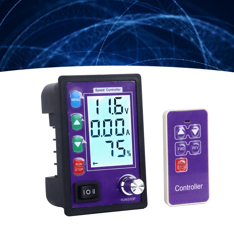DC Motor Controller Current Monitoring CW CCW Reversible Motor Speed