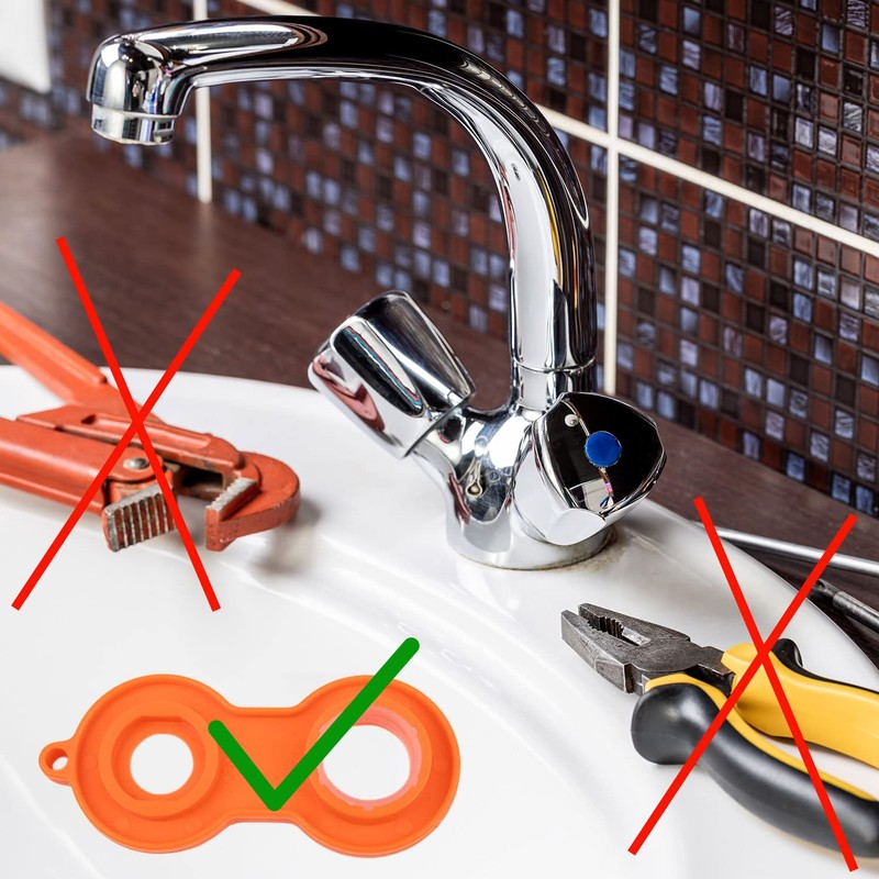 Mixing Nozzle Wrench as Service Key for All Taps and