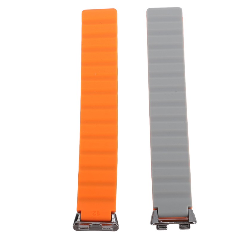 Silicone Magnetic Watch Band Adjustable Quick Release Flexible Sweatproof Comfortable