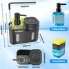 Hand Soap Doppelter Seifenspender für die Küche – 4-in-1 Spülorganizer