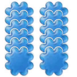 Reusable Cooling Gel Ice Packs for Hard Hats & Sun Hats - Adjustable Headband Inserts | 4-Hour Cooling Relief for Construction Workers, Migraines & Heat Stroke Prevention (Blue)