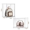 ZLLZUU Purse Organizer for Closet, 5 Pack Clear Acrylic Display