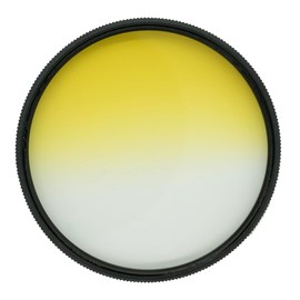 Pro Glass 72mm HD MC Graduating Yellow Color Filter for: Rokinon 85mm f/1.4 Lens for Canon RF (RF85-C) - 72 mm Yellow Filter, 72 Graduating Yellow Filter