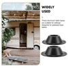 iplusmile 2pcs Rv Table Base Mount Camper Table Flange Floor
