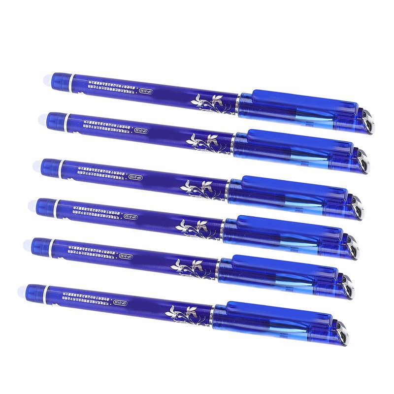 24PCS Erasable Ink Pen Make Mistakes Disappear Blue Erasable Pens