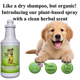 Doggie D-Shed and Groom 32oz | Completely Brush All Loose Hair Off in ONE Brushing | DeTangles | Great As Dry Shampoo | Save The Furniture and Your Clothes