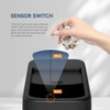ELLO&ALLO Garbage Can 13 Gallon 50 Liter Kitchen Motion Sensor