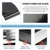 NYTKL 4 PCS Car Door Sill Protector, Carbon Fiber Auto