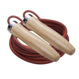 Champion Sports Leather Ball Bearing Jump Rope (8.5-Feet)