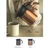CBJAPAN QAHWA Thermal Pot, 20.3 fl oz (600 ml), Copper