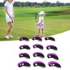 12PCS Golf Club Head Covers Neoprene Scratch Proof Golf Club
