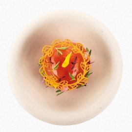 Silikomart Corona Silicone Mold with 9 Medallion Imprints + 9 Round Leaf-Garland Imprints