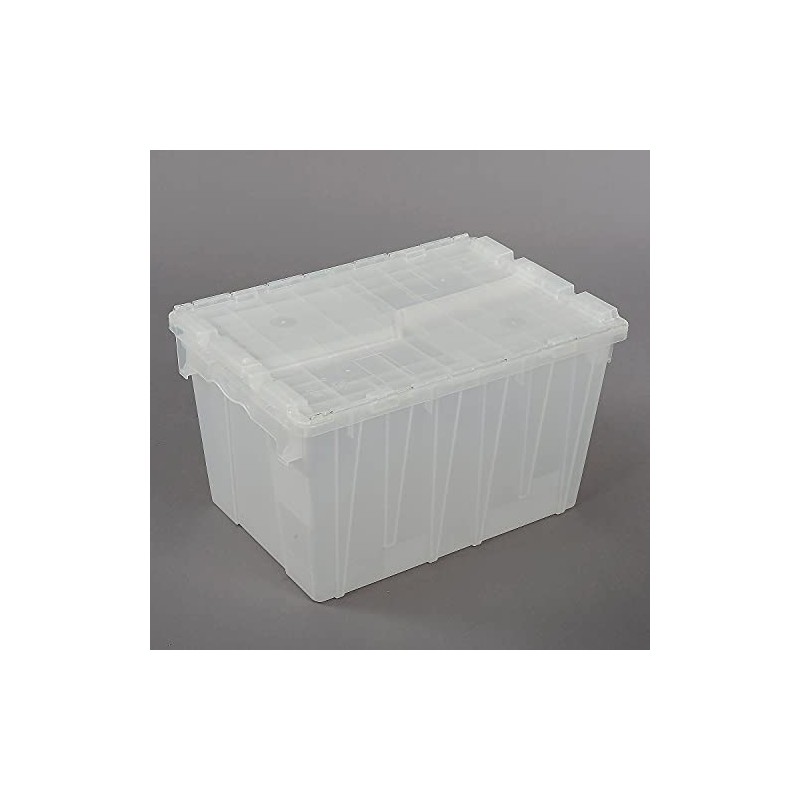 ORBIS Flipak Attached Lid Container, 21-4/5 x 15-1/5 x 12-9/10,