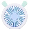 Mini Handheld Fan 3 Levels Adjustable USB Rechargeable Cute Rabbit