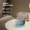 White Noise Machine & Alarm Clock 2-in-1, 18 Soothing Sound