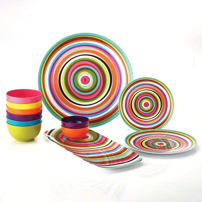 French Bull Plates - 4 Piece Set - 11 inch