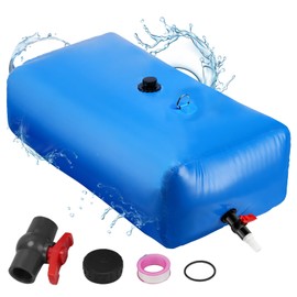 MATALDE Collapsible Water Bladder 540L/143 Gallon with Reinforced Handles - Portable Large Capacity Water Storage Tank for Drought Resistance, Fire Protection, Agricultural Irrigation, Outdoor