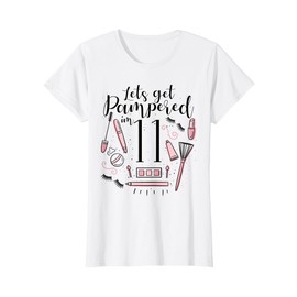 11 Year Old Spa Birthday Shirt Girls Pampered Day 11th Gift T-Shirt